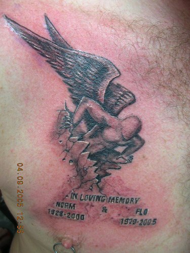 Angel Tattoo Ideas for Men and Women angel tattoo 28